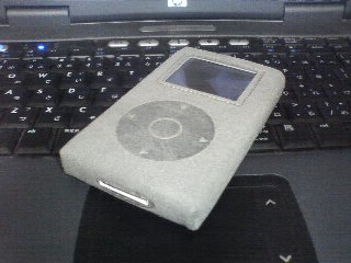 iPod + PodSleevz Case for iPod Clickwheel
